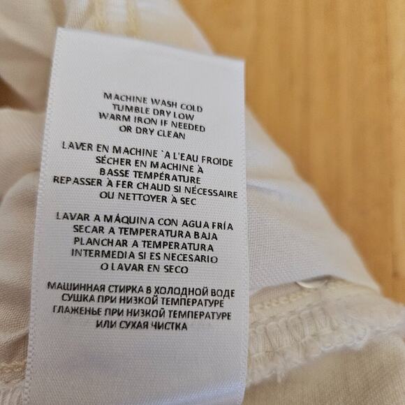 RE/DONE Originals 70's Straight Jean Vintage White - sz 26 NWT (FLAWS) - Picture 8 of 11